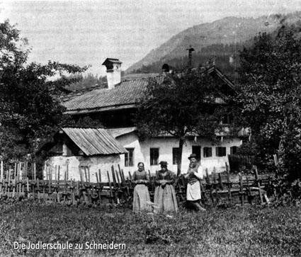 Jodlerschule um 1900