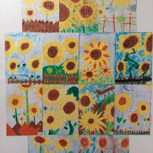 Sonnenblumen gesamt